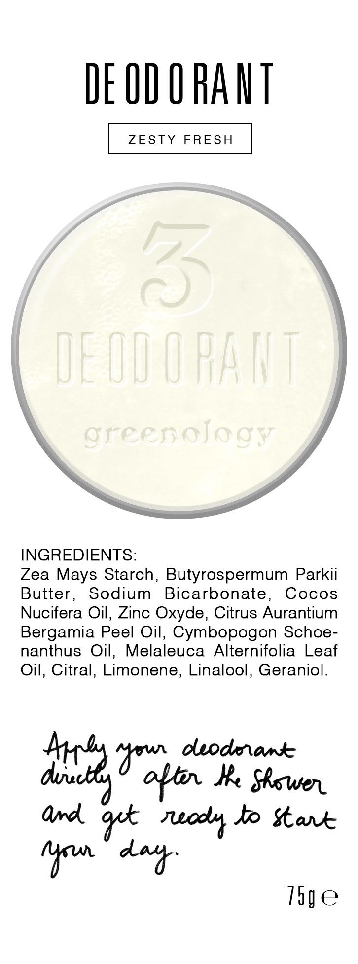 deodorant greenology