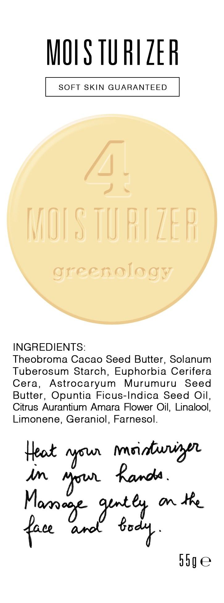 moisturizer greenology